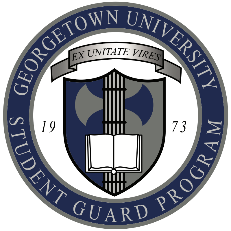 Georgetown University Student Guard Logo